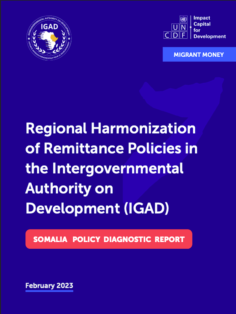 Somalia Policy Diagnostic Report: Regional Harmonization of Remittance Policies in IGAD